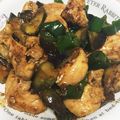 guri525's cooksnap of when they made なすと鶏むね肉の簡単☆ピリ辛炒め.