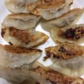 Aquagumi54's cooksnap of when they made セロリのぎょうざ.