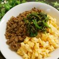Hirarinn☆'s cooksnap of when they made ちゃちゃっと♡三色丼.