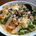 かなニャンコ's cooksnap of when they made 簡単キムチマヨグラタン.