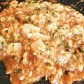 CHIHIRO＠6's cooksnap of when they made シンプルなもんじゃ焼き☆.