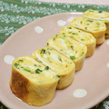 赤い電話's cooksnap of when they made ネギだし卵焼き.