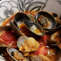 たけひろ0715's cooksnap of when they made アサリとトマトのイタリアン風酒蒸し.