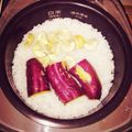黒ひょうの森's cooksnap of when they made 炊飯器で簡単！ホクホクさつまいも.