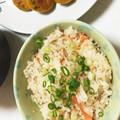 tomoxxy's cooksnap of when they made 秋！簡単！鮭としらすの炊き込みご飯.