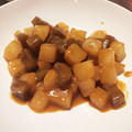 クックAL4C5F☆'s cooksnap of when they made 蒟蒻＆大根の田楽風 味噌煮.