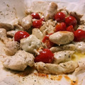 mai！'s cooksnap of when they made 超簡単☆ササミとトマトのチーズ焼き.