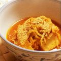 ゆーともりん's cooksnap of when they made 簡単・辛旨♪韓国風キムチスープ.