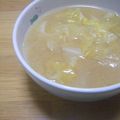 サオリ's cooksnap of when they made バターで炒めた玉ねぎとキャベツのお味噌汁.