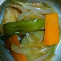 tungmi−★'s cooksnap of when they made ピーマン＆玉ねぎとズッキーニの和風煮.