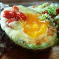 moto5th's cooksnap of when they made 月見カレーアボカドココット.