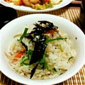 虹の彼方☆７'s cooksnap of when they made 簡単♪松茸のお吸い物で炊き込み御飯.