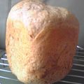 明日見's cooksnap of when they made ホームベーカリーで全粒粉パン.