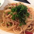xMARILYNx's cooksnap of when they made 絶品、塩辛のスパゲティ.