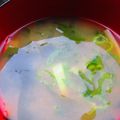 ジョングレ's cooksnap of when they made カニカマ入りお味噌汁☆.