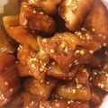 aFalcons's cooksnap of when they made 茄子大量消費☆ごま油で茄子の炒め煮.