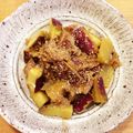 Tomo1023's cooksnap of when they made ♡さつまいもの甘辛煮♡.