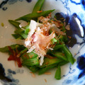 horseland's cooksnap of when they made ＊簡単＊いんげんのお浸し＊.