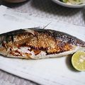 ＴＯＭＯＷＡＴ's cooksnap of when they made 鯵の塩焼きに酢！.