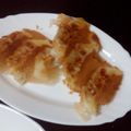 きまぐれん's cooksnap of when they made パリパリ羽根つき餃子の羽根.