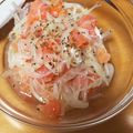 みちゅこしぇふ's cooksnap of when they made 新玉ねぎとスモークサーモンのマリネ.