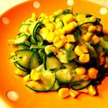 さかなす's cooksnap of when they made 【パパッと】ズッキーニの炒め物.