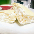 ちふ☆'s cooksnap of when they made HMと桃缶で簡単ミルクレープ♪.