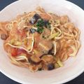 容疑者Ｘ's cooksnap of when they made 簡単!トマトクリームのワンポットパスタ.