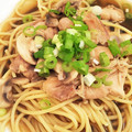 のえる流星群's cooksnap of when they made 簡単☆鶏ときのこの和風スープパスタ.