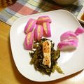 komutatata's cooksnap of when they made お気にいり！野沢菜油炒めの食べ方☆.