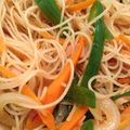 野菜博士's cooksnap of when they made 下ゆで不要！煮込んで焼きビーフン.