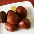 chimosan's cooksnap of when they made 栗の渋皮煮.
