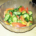 みかりんさん。's cooksnap of when they made トマトと胡瓜の酢の物.
