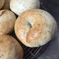 香っちん's cooksnap of when they made チアシードとココナッツオイルのベーグル.