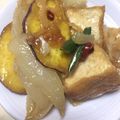 ルナＰボール's cooksnap of when they made あつあげとサツマイモの生姜焼き.