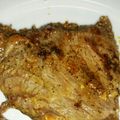 mipo4911's cooksnap of when they made ⭐輸入牛⭐ステーキ肉⭐柔らかく美味しく♪.