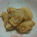 ◎りえぽん◎'s cooksnap of when they made ビールがすすむよ～　『鶏皮カリカリ揚げ』.
