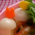 にゃぁくん's cooksnap of when they made うずらの卵にチーズ挟んだだけ★お弁当に.