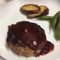 はちーーーな's cooksnap of when they made 超ふっくらでジューシーなハンバーグ☆.