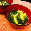 あみことまろ's cooksnap of when they made おうち和食☆簡単♪生あおさのかき玉汁.