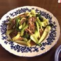 misato　mmm☆'s cooksnap of when they made チンゲン菜と豚肉にのピリ辛炒め.