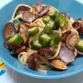 ひかりきママ's cooksnap of when they made ♪アサリとオクラのパスタ♪.