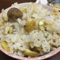 おきよ母's cooksnap of when they made 素朴な味付け、栗ごはん。シンプルレシピ.