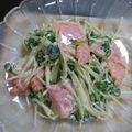 なおつん0802's cooksnap of when they made スモークサーモンとかいわれのマヨサラダ♪.