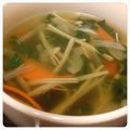 ayaly＊'s cooksnap of when they made モロヘイヤと野菜のスープ.