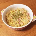 もんすてらー's cooksnap of when they made 簡単！もやしとウインナーのカルボナーラ.