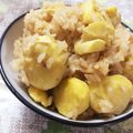 ぷぎぷぎブタ's cooksnap of when they made 栗ご飯♡.