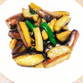 なとか's cooksnap of when they made うちの夏の定番☆茄子とピーマンの炒め煮.