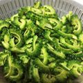 亜貴ｍｉｆｆｙ's cooksnap of when they made 苦味軽減！ゴーヤーの下処理.