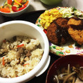 ルぴあ's cooksnap of when they made もっちもち鶏としめじの混ぜごはん◎.